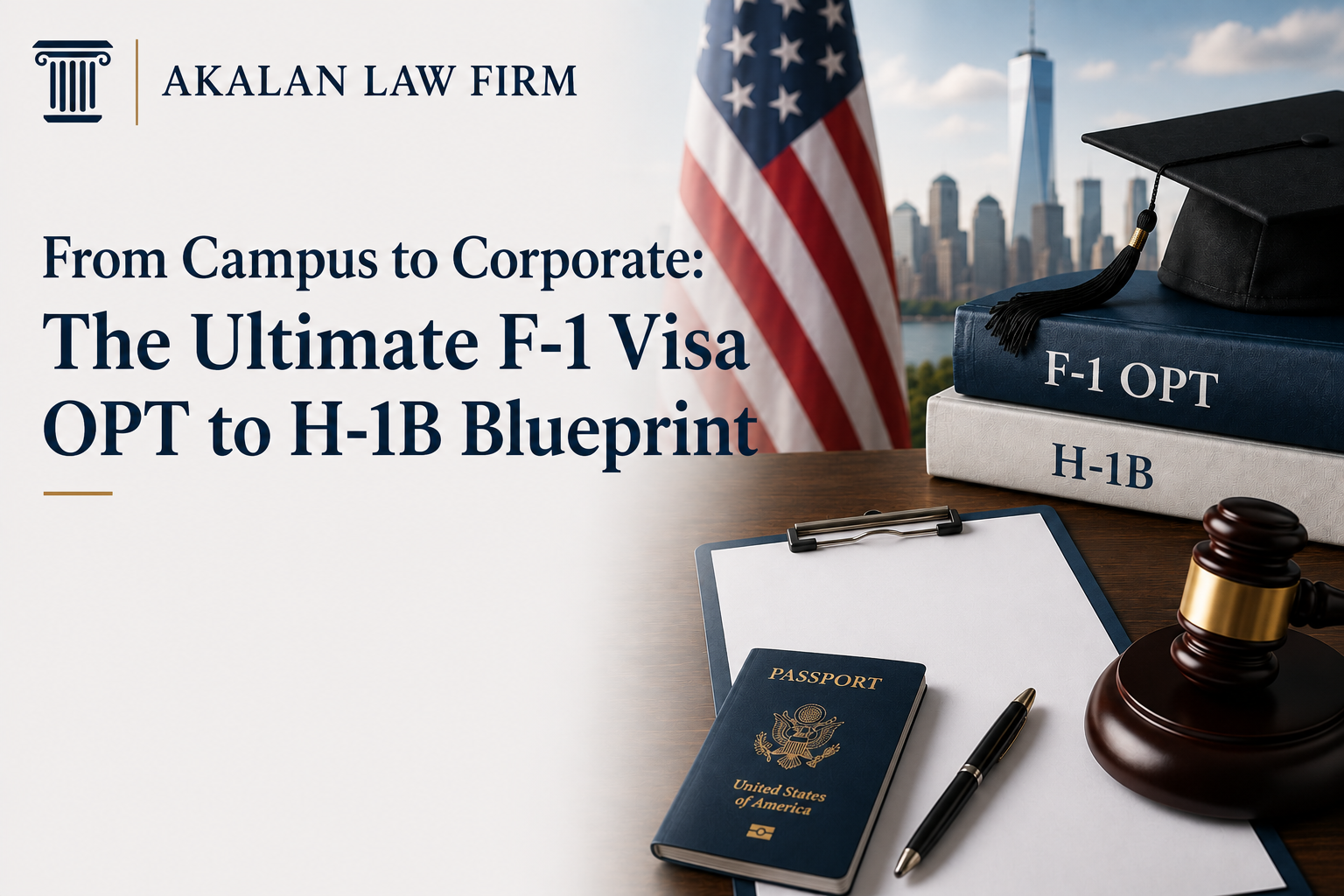 From Campus to Corporate: The Ultimate F 1 Visa OPT to H-1B Blueprint