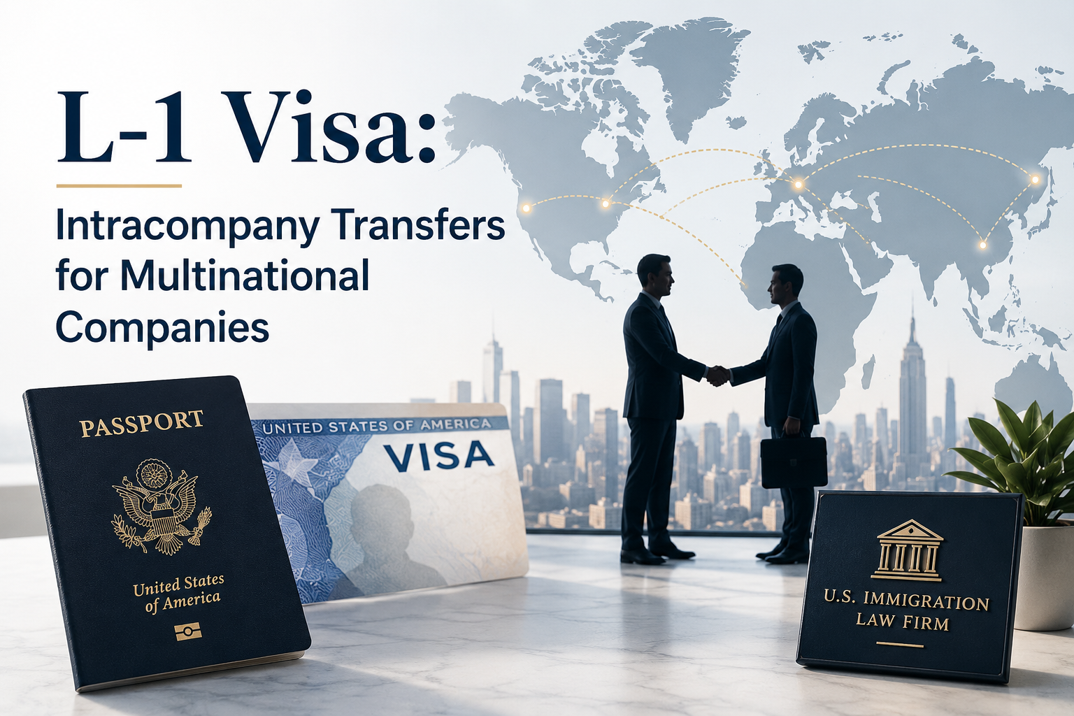 L-1 Visa: A Comprehensive Guide to Intracompany Transfers for Multinational Companies (2026)