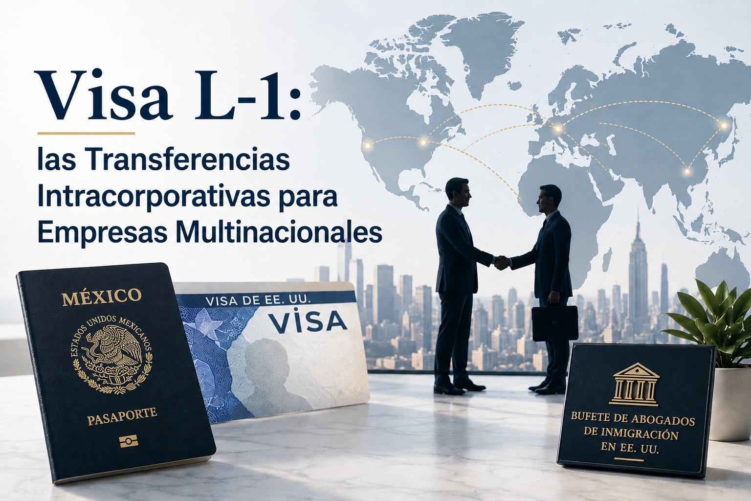 Visa L-1: Guía Completa sobre las Transferencias Intracorporativas para Empresas Multinacionales (2026)