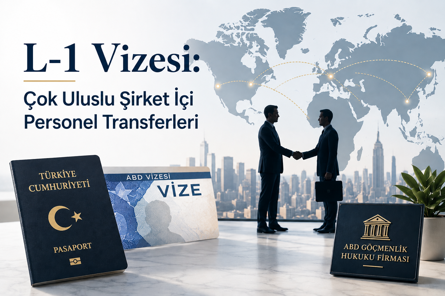 L-1 Vizesi: Çok Uluslu Şirket İçi Personel Transferleri İçin Kapsamlı Rehber 2026
