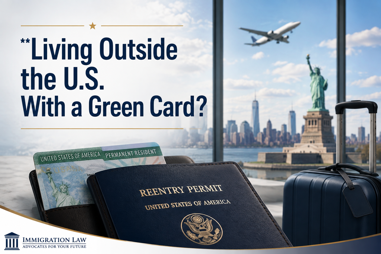 Living Outside the U.S. With a Green Card? Why You May Need a Reentry Permit