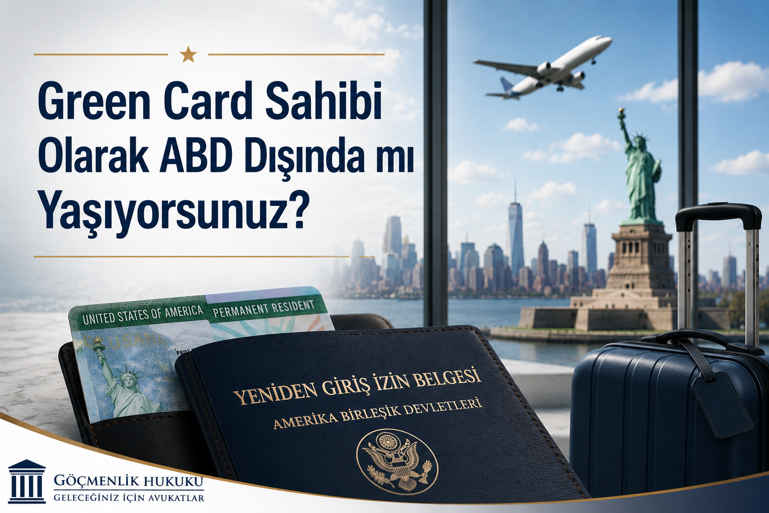 Green Card Sahibi Olarak ABD Dışında mı Yaşıyorsunuz? Neden Yeniden Giriş İznine (Reentry Permit) İhtiyaç Duyabilirsiniz?